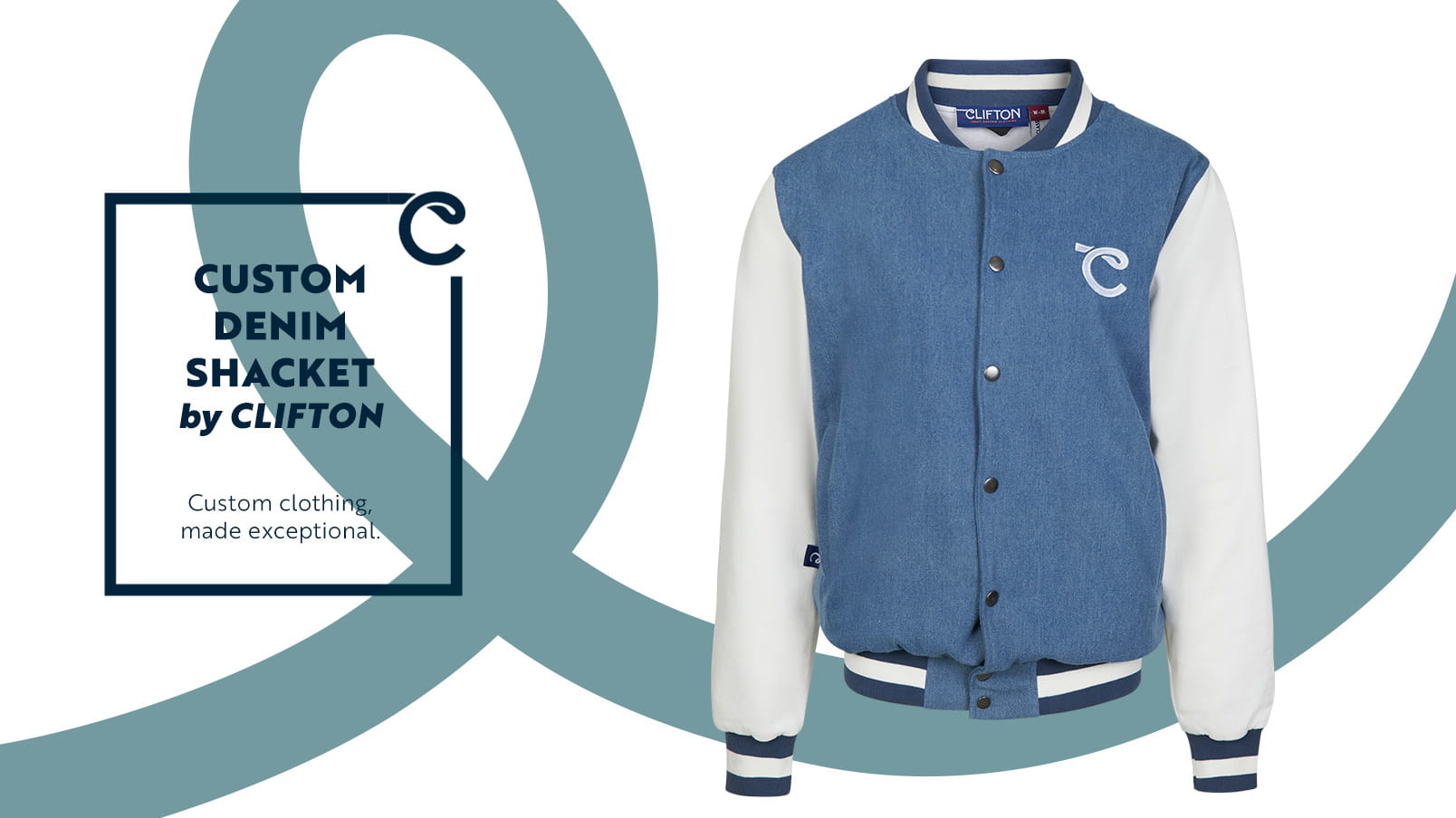 CLIFTON Milfoil Custom Denim Shacket